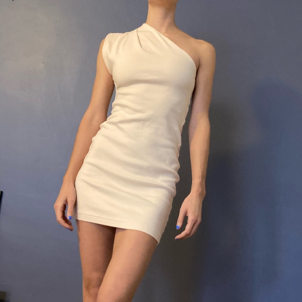 American Apparel One Shoulder Dress